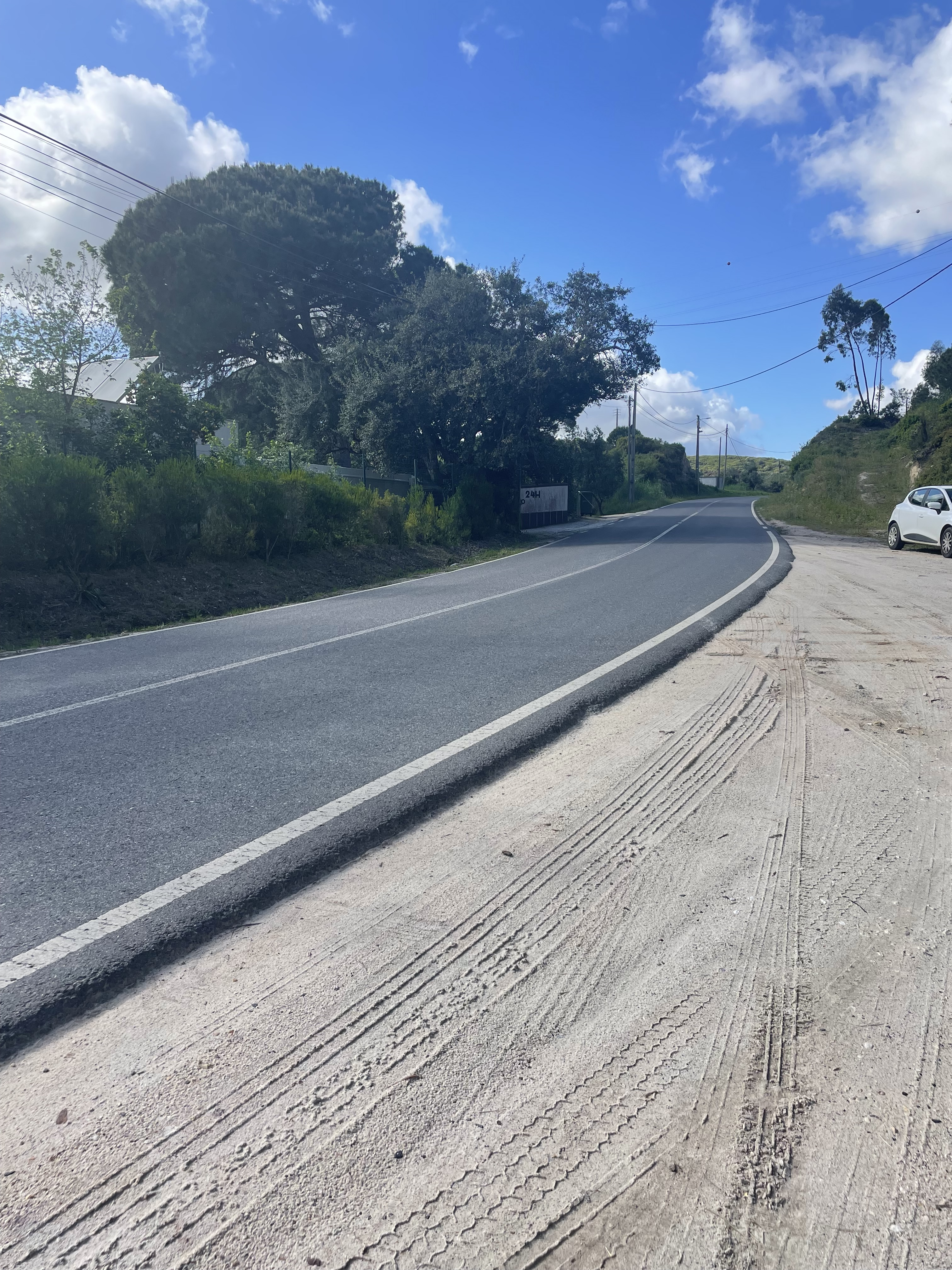 Passeio pedonal entre as localidades de Catefica e Cadriceira