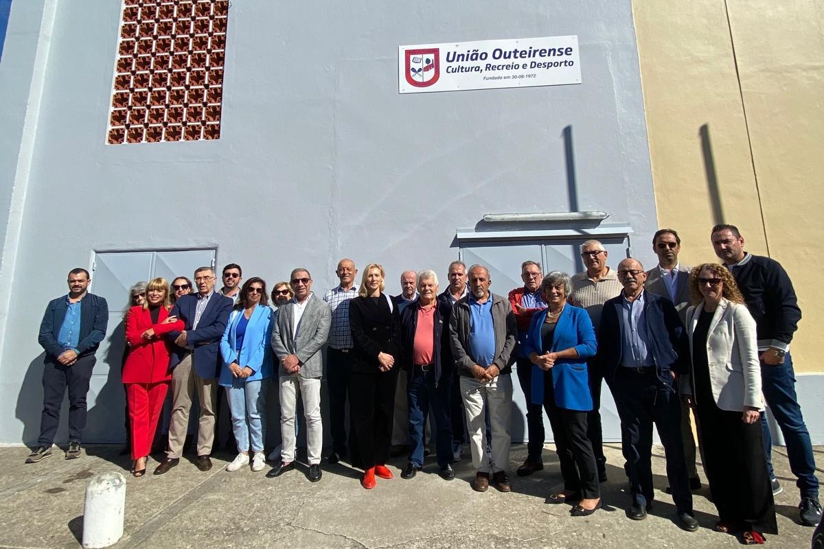 Orçamento Participativo permitiu reabilitar a cobertura do pavilhão da União Outeirense