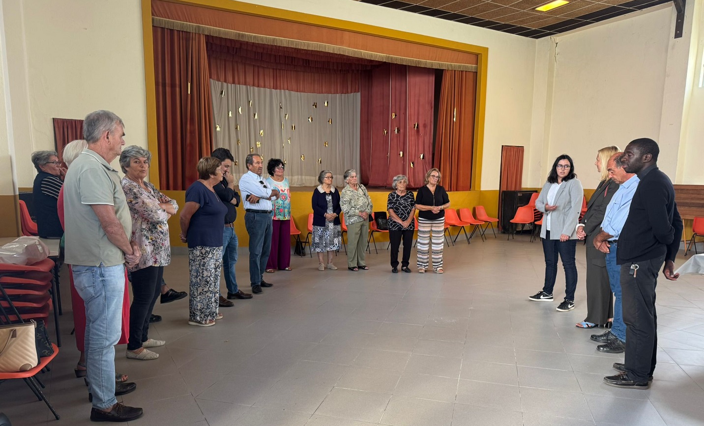 Orçamento Participativo financiou intervenção no Salão Paroquial da Carvoeira