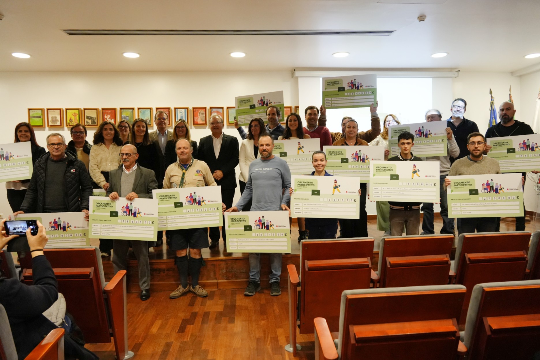 18 projetos vencedores do Orçamento Participativo 2025 apresentados em cerimónia pública